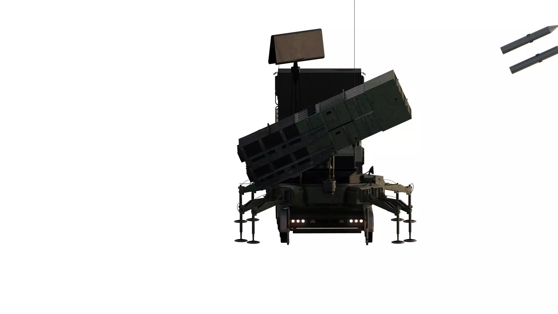MIDDLE RANGE ROCKET LAUNCH SYSTEM 3D model_5