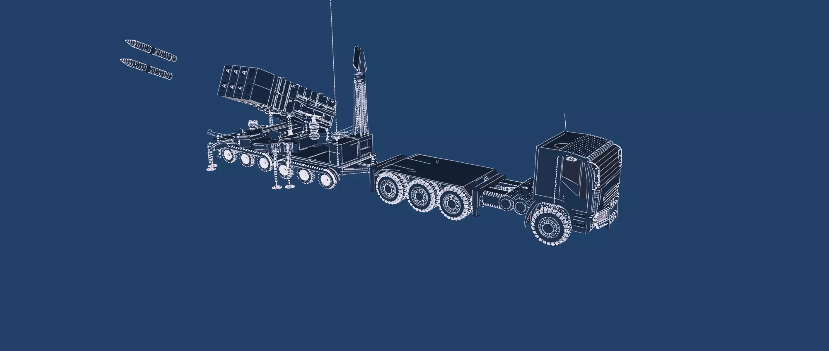 MIDDLE RANGE ROCKET LAUNCH SYSTEM 3D model_46