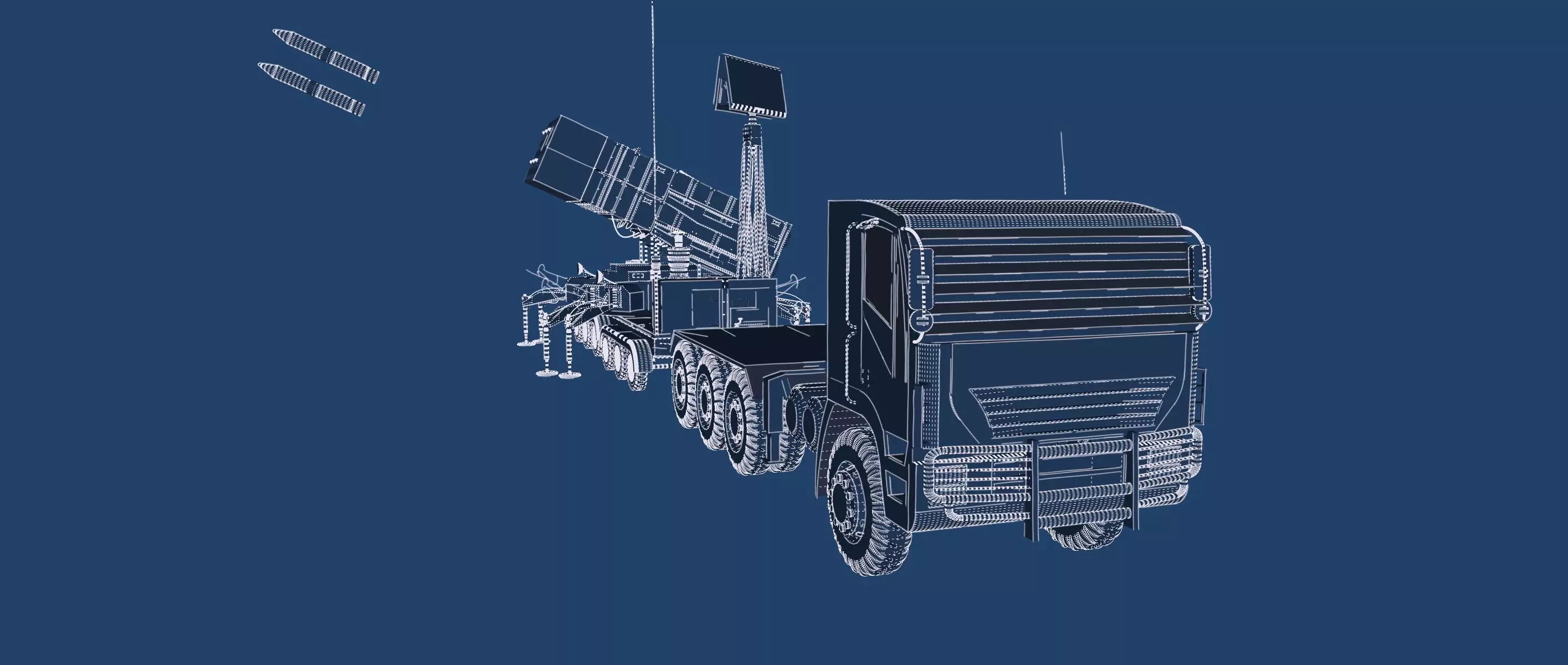 MIDDLE RANGE ROCKET LAUNCH SYSTEM 3D model_47