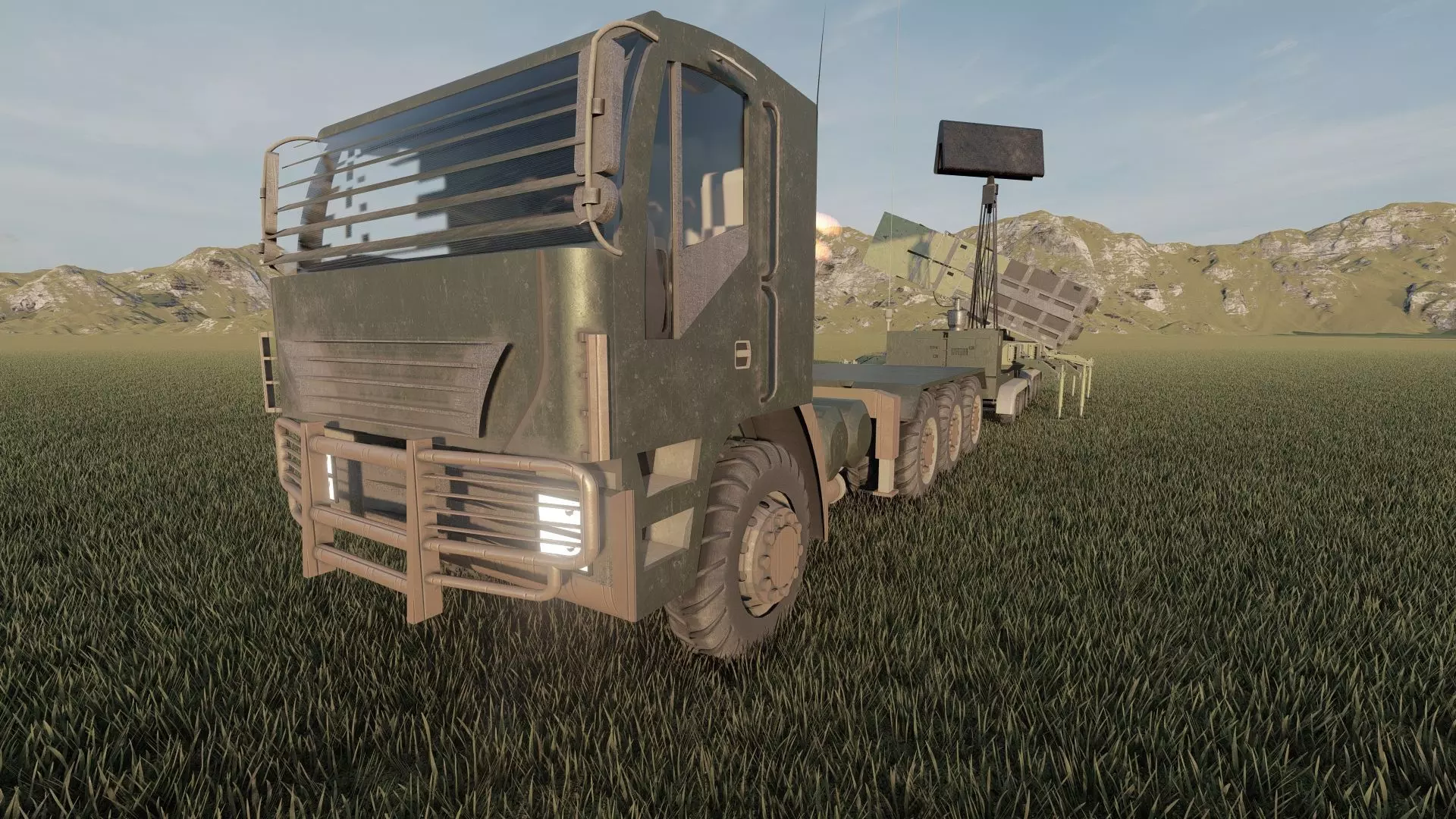 MIDDLE RANGE ROCKET LAUNCH SYSTEM 3D model_17