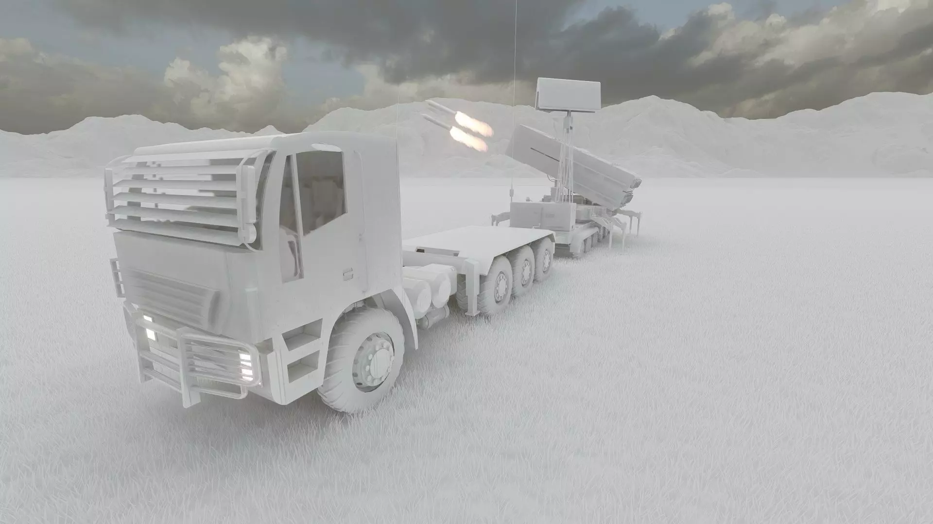 MIDDLE RANGE ROCKET LAUNCH SYSTEM 3D model_36