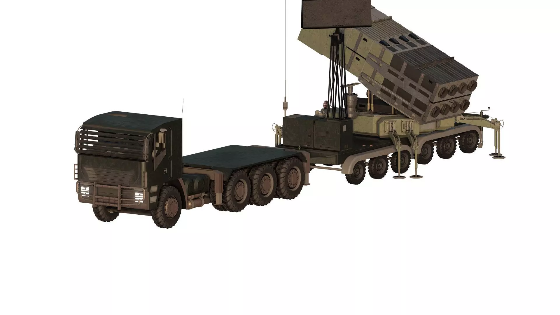 MIDDLE RANGE ROCKET LAUNCH SYSTEM 3D model_1