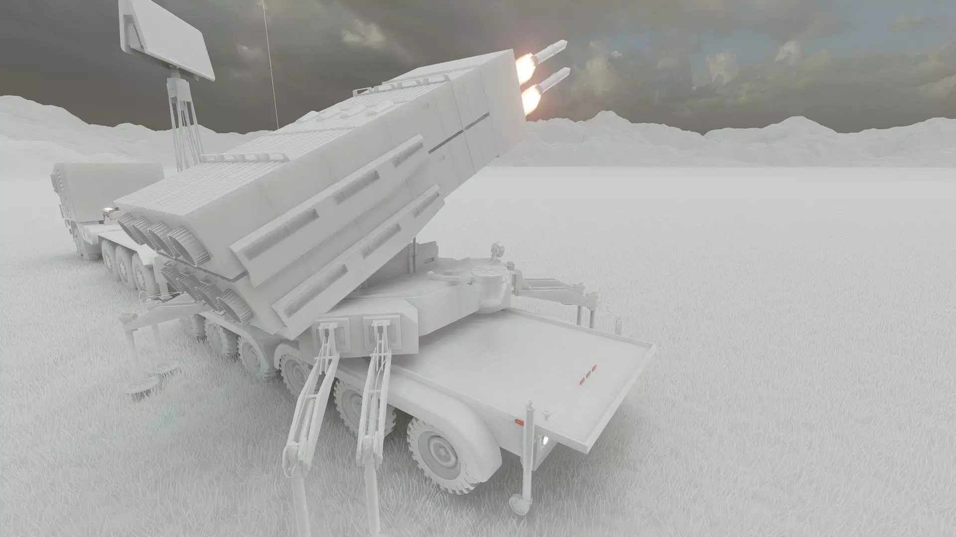 MIDDLE RANGE ROCKET LAUNCH SYSTEM 3D model_43