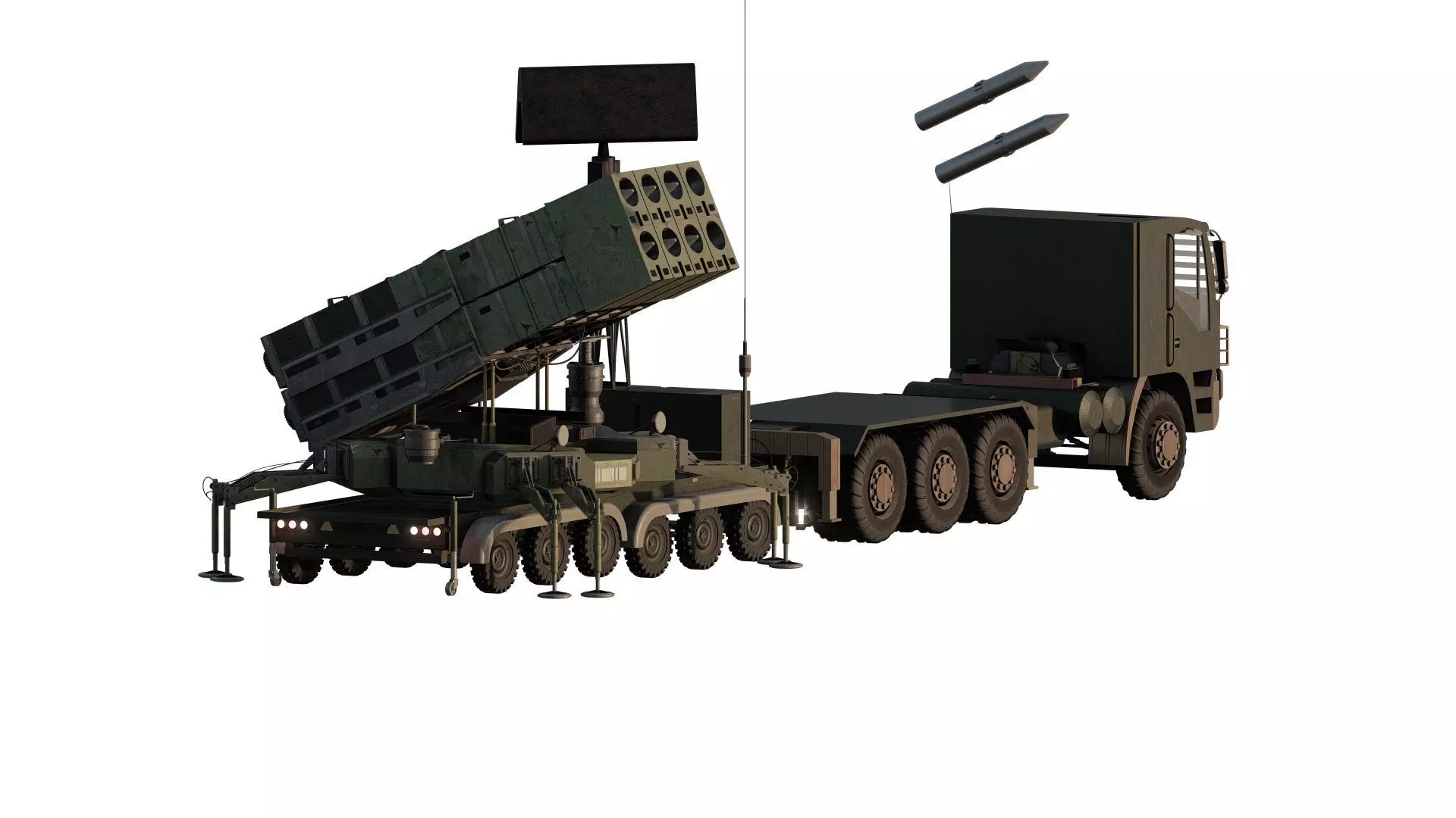 MIDDLE RANGE ROCKET LAUNCH SYSTEM 3D model_4