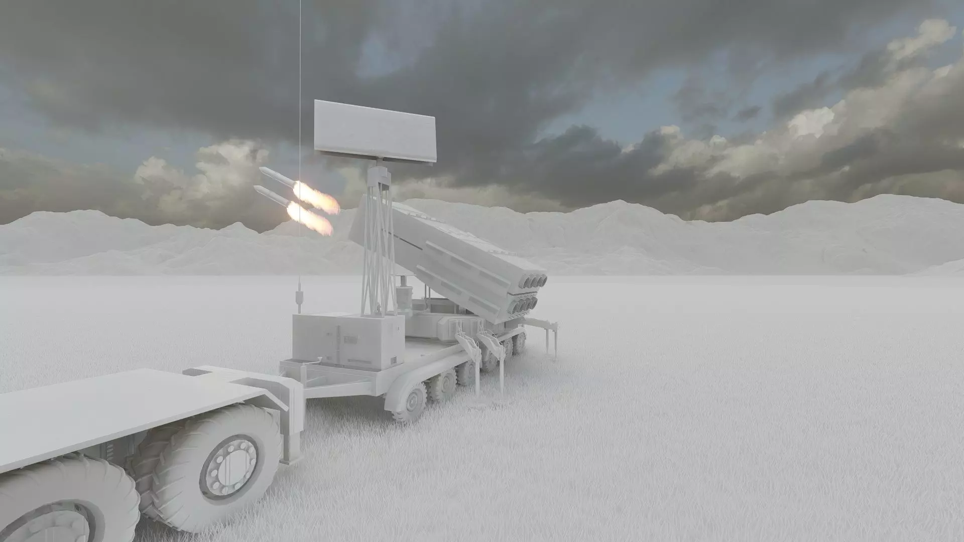 MIDDLE RANGE ROCKET LAUNCH SYSTEM 3D model_38