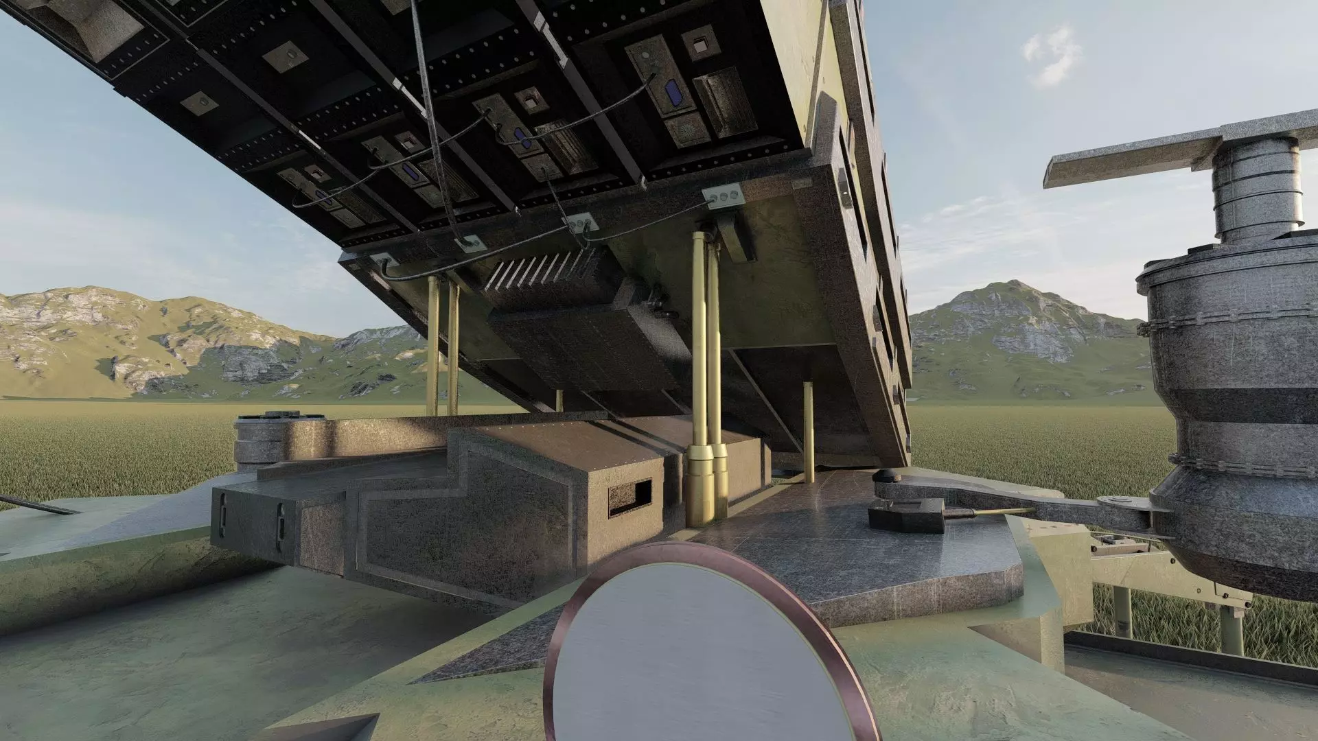 MIDDLE RANGE ROCKET LAUNCH SYSTEM 3D model_31