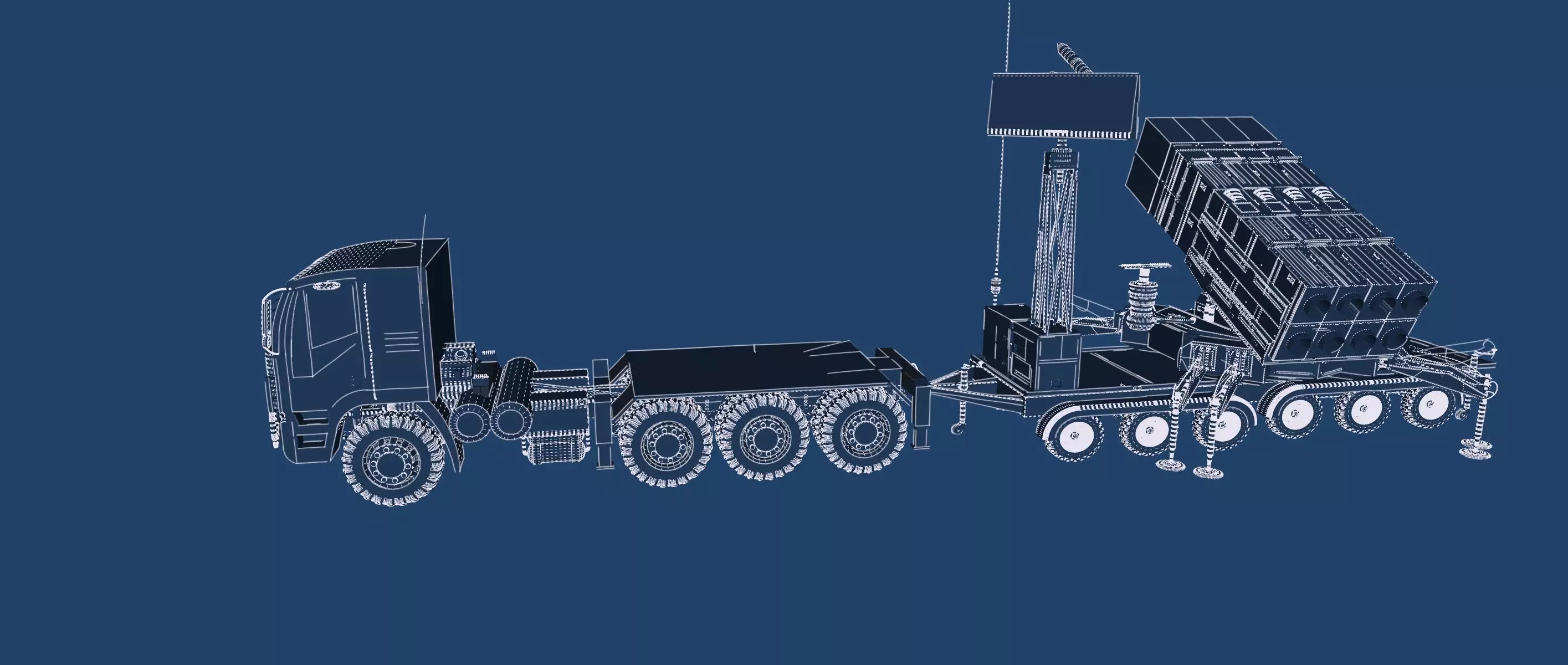 MIDDLE RANGE ROCKET LAUNCH SYSTEM 3D model_49