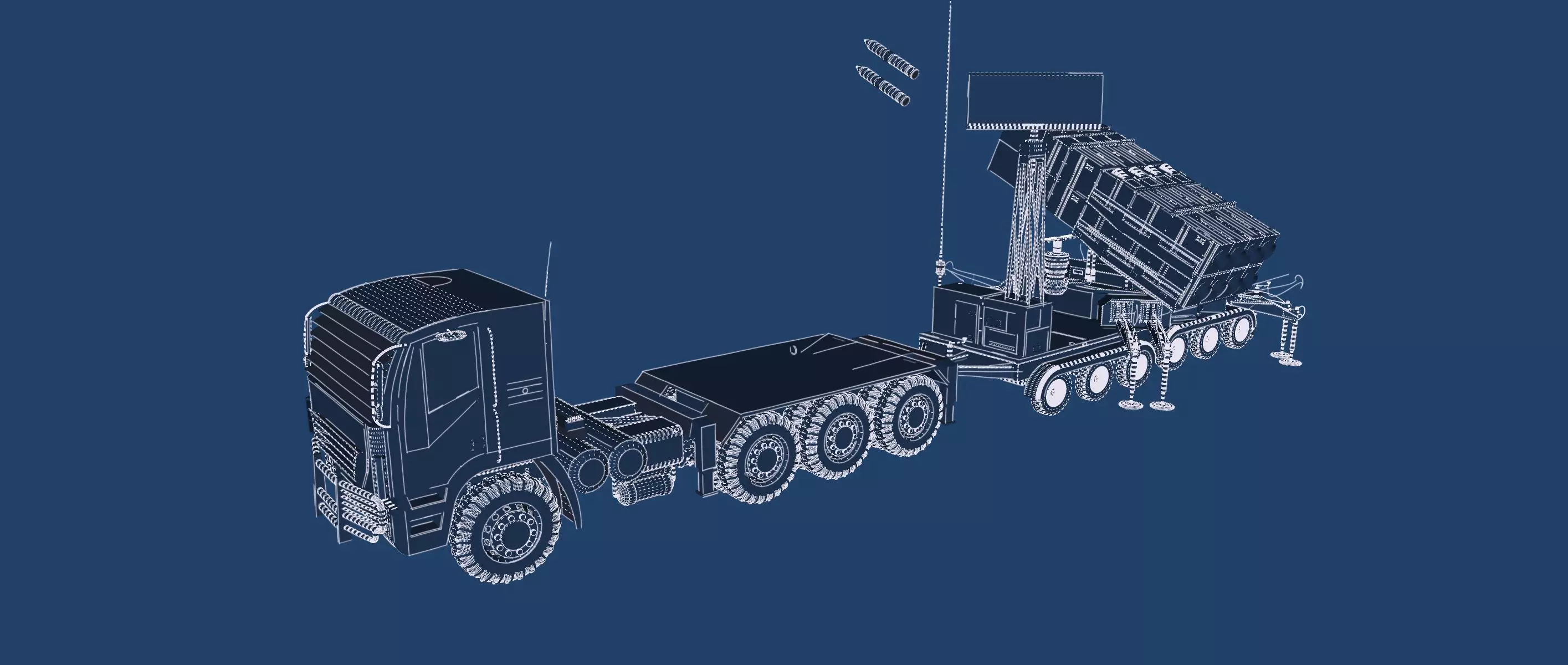 MIDDLE RANGE ROCKET LAUNCH SYSTEM 3D model_48