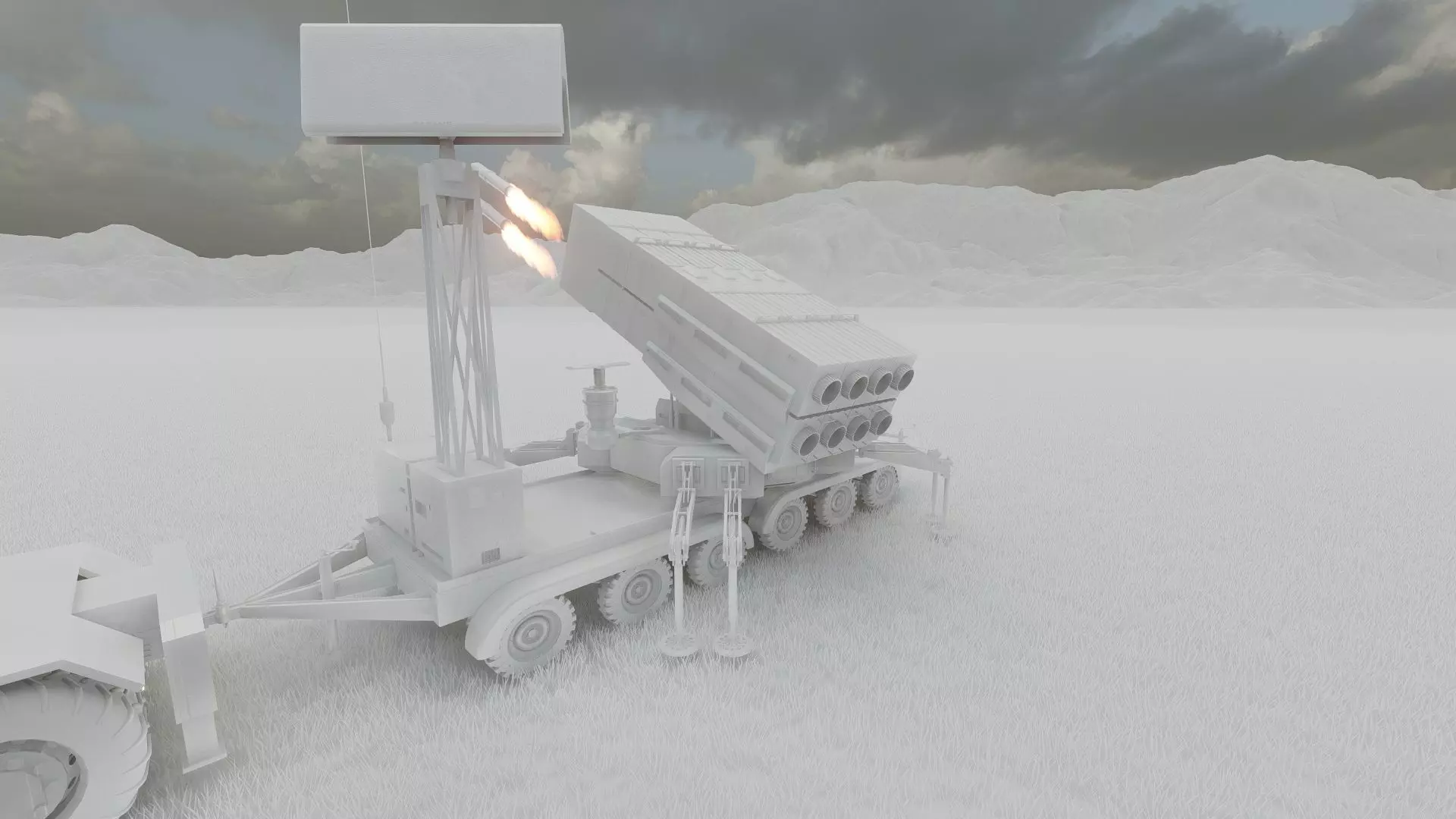 MIDDLE RANGE ROCKET LAUNCH SYSTEM 3D model_40