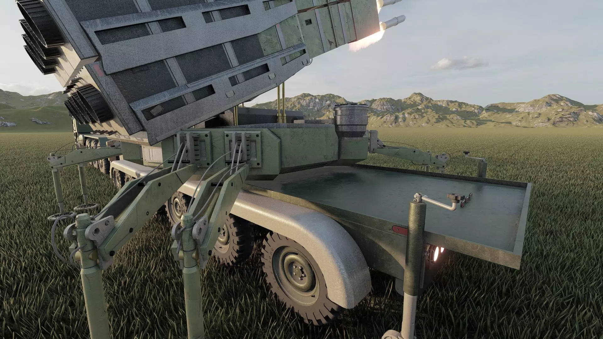 MIDDLE RANGE ROCKET LAUNCH SYSTEM 3D model_26