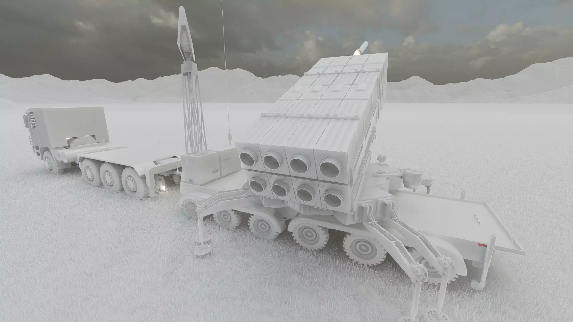 MIDDLE RANGE ROCKET LAUNCH SYSTEM 3D model_42