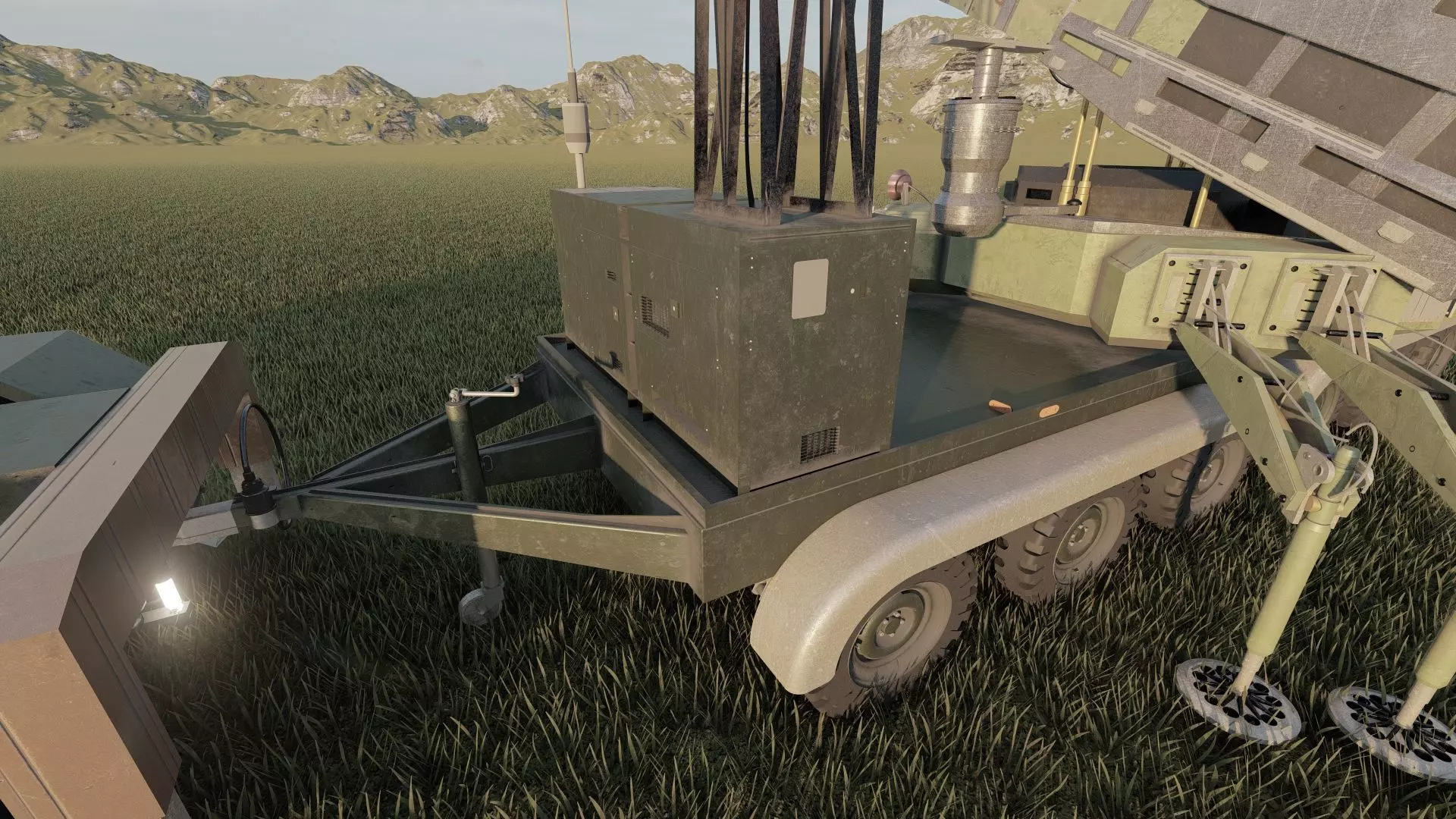 MIDDLE RANGE ROCKET LAUNCH SYSTEM 3D model_23