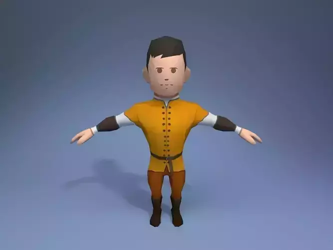 Medieval character noble 4