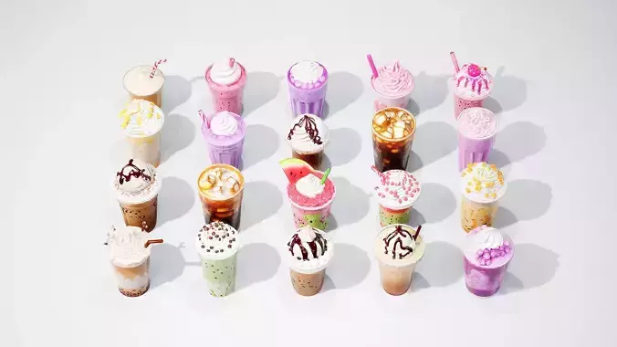 Drink beverage tea cream milk