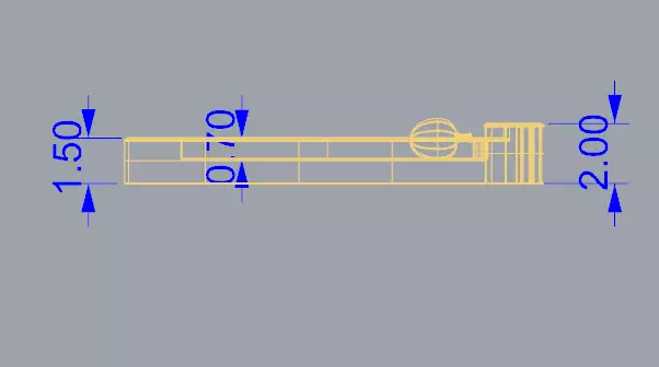 Pumpkin Cheesecake Slice Enamel Fall Pendant 3D Jewelry Model 3D print model_3
