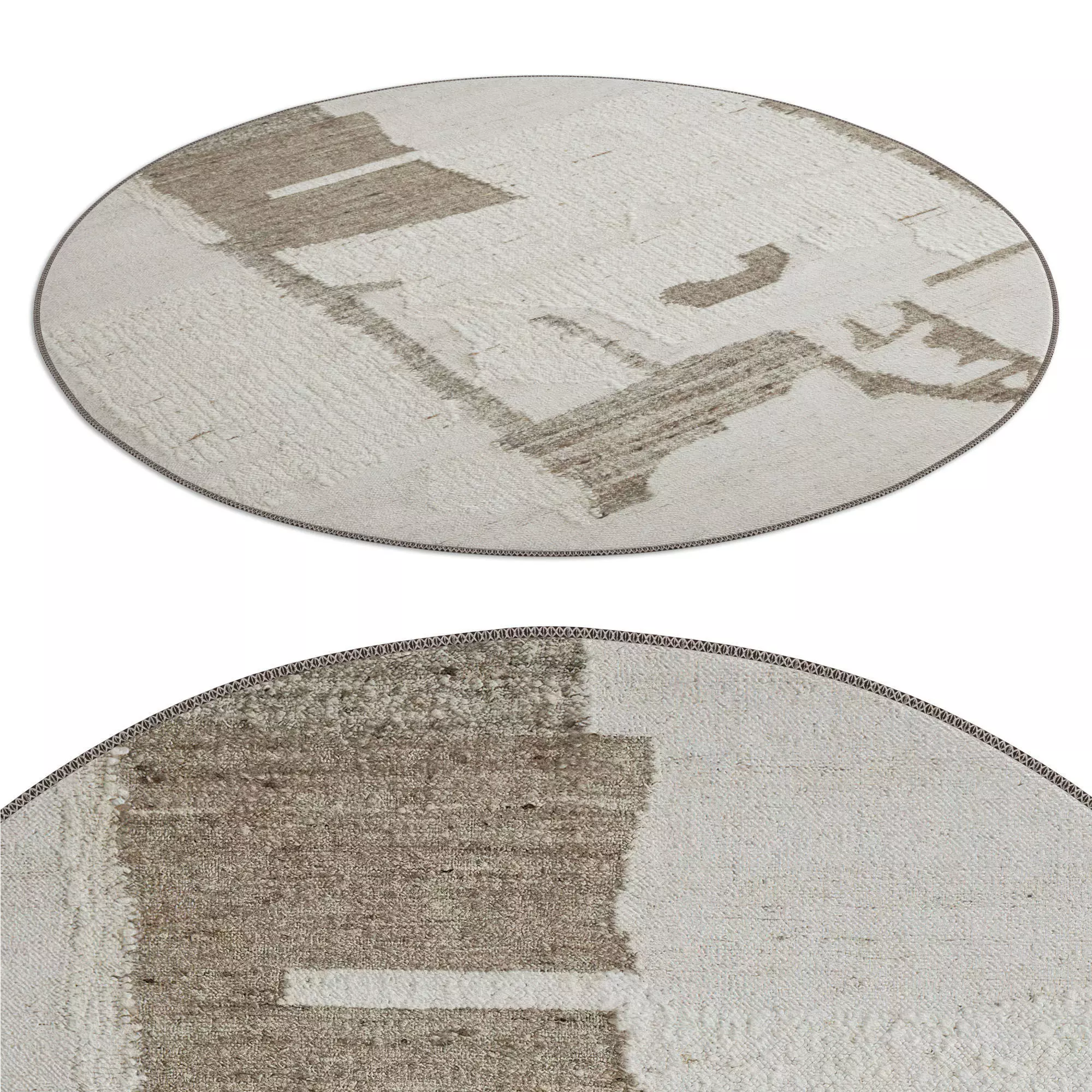 Grace rug RGRA-21161 ROUND 3D model_0