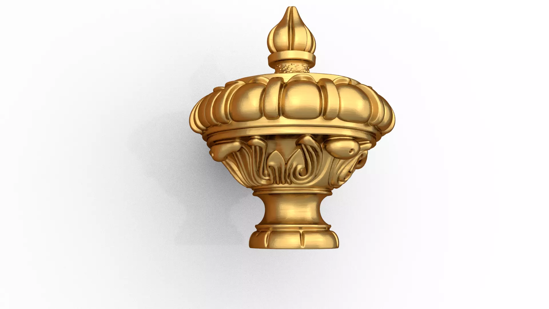 carved classic decorative ornament cnc 3d printing stl 66 3D model_3