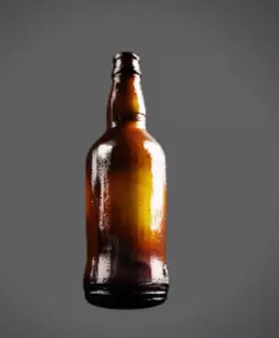 Bottle 2 Low-poly 3D model_4