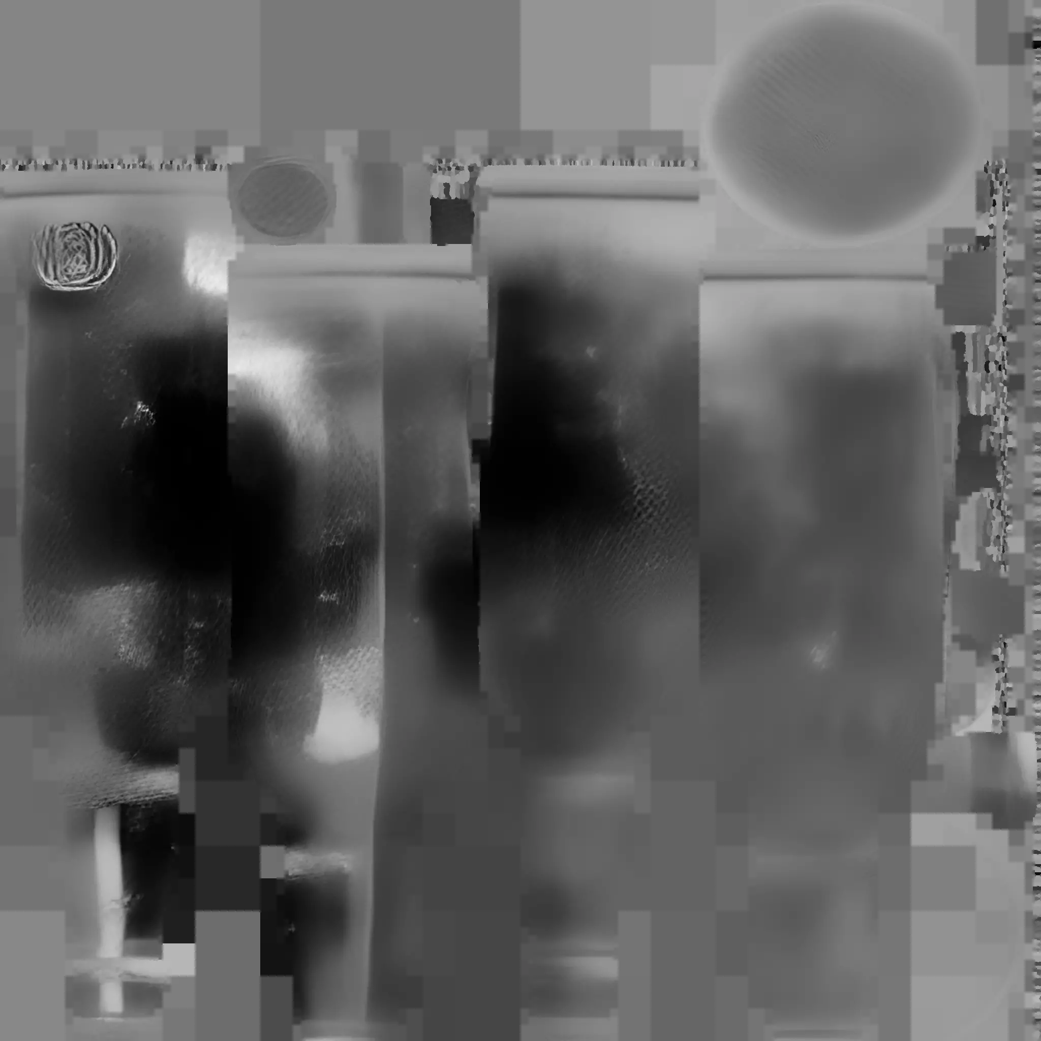 Bottle 2 Low-poly 3D model_8