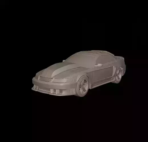 custom Mustang Saleen 2001 3d print model