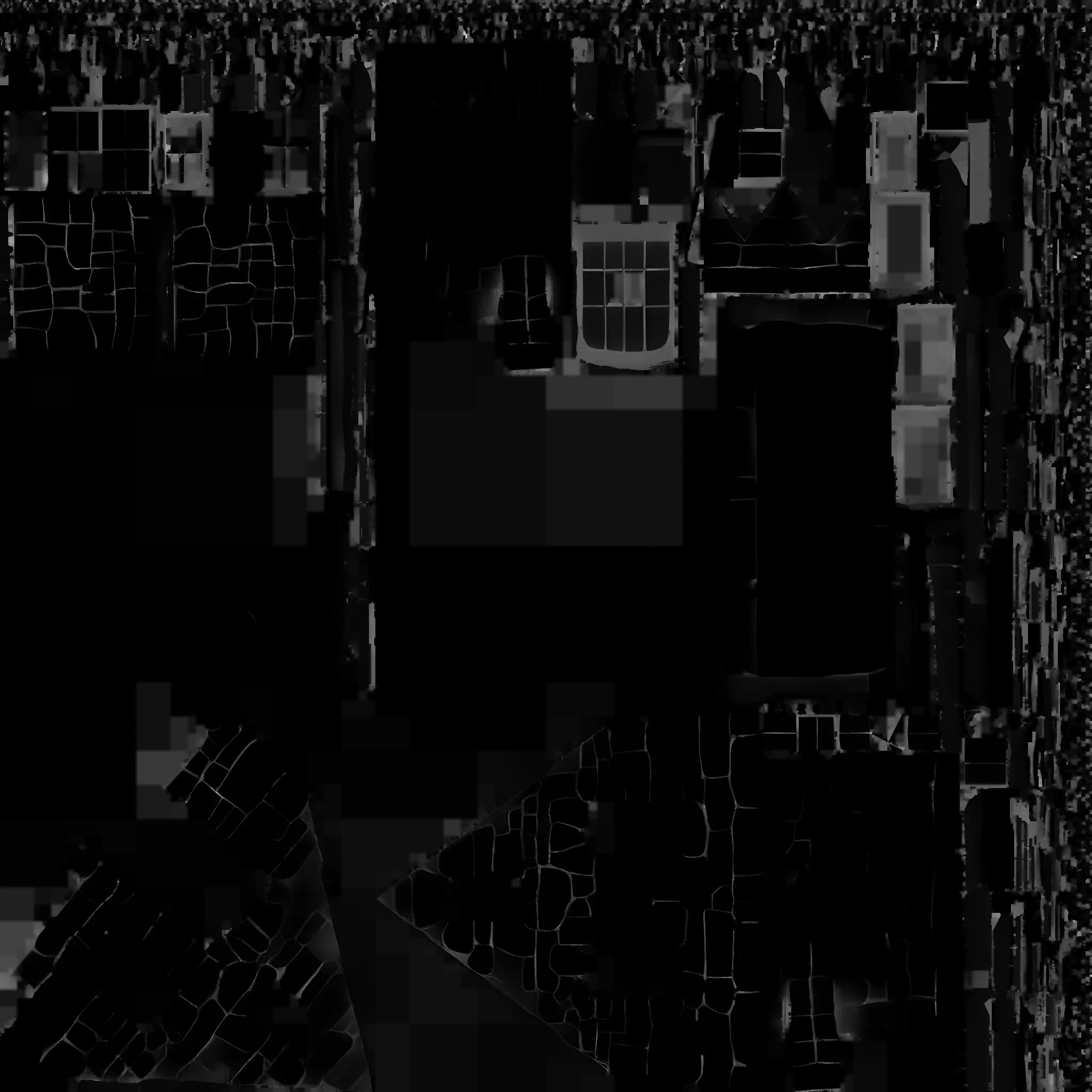 Stone Cottage Low-poly 3D model_16