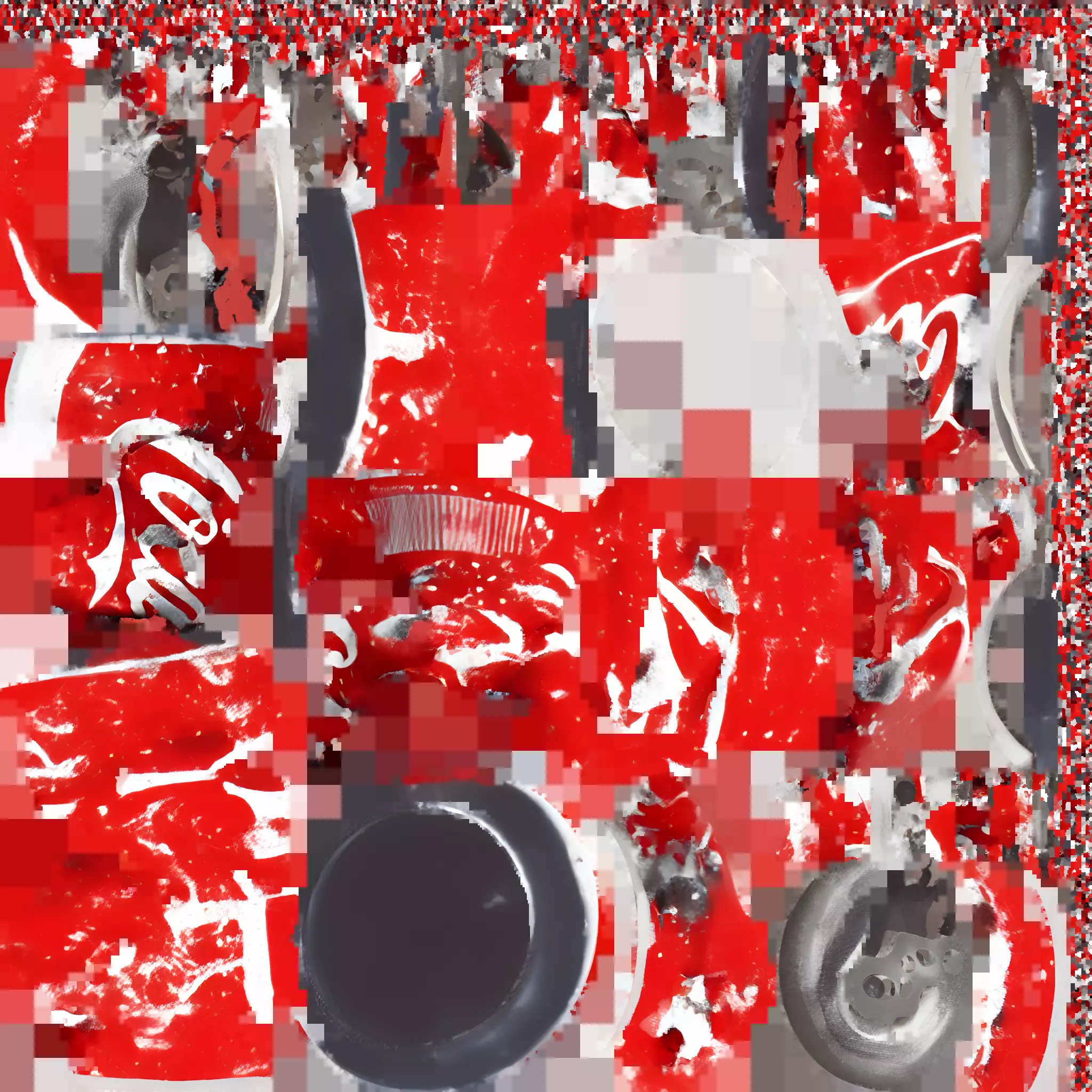 Pop Can 5 Low-poly 3D model_12