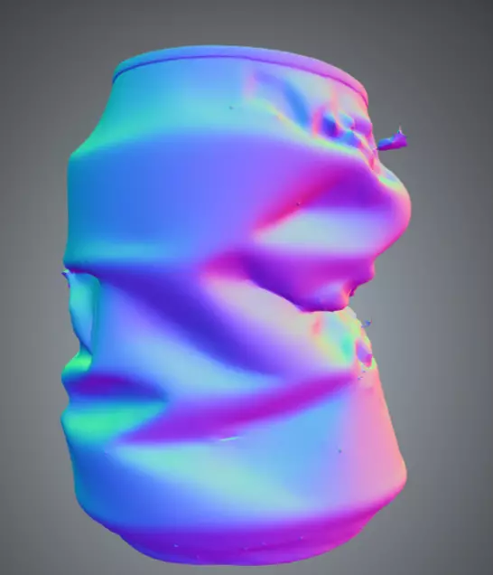 Pop Can 5 Low-poly 3D model_4