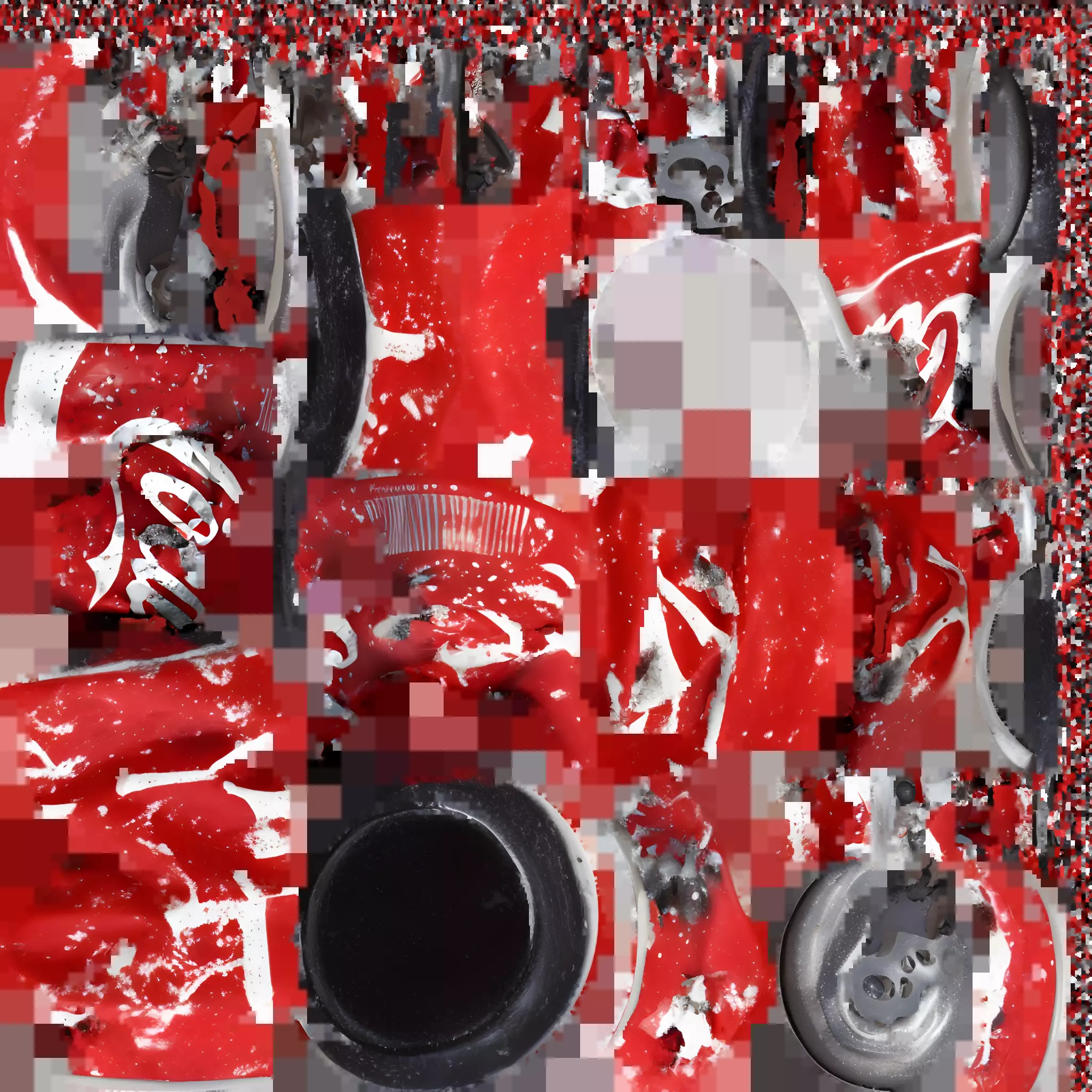 Pop Can 5 Low-poly 3D model_10