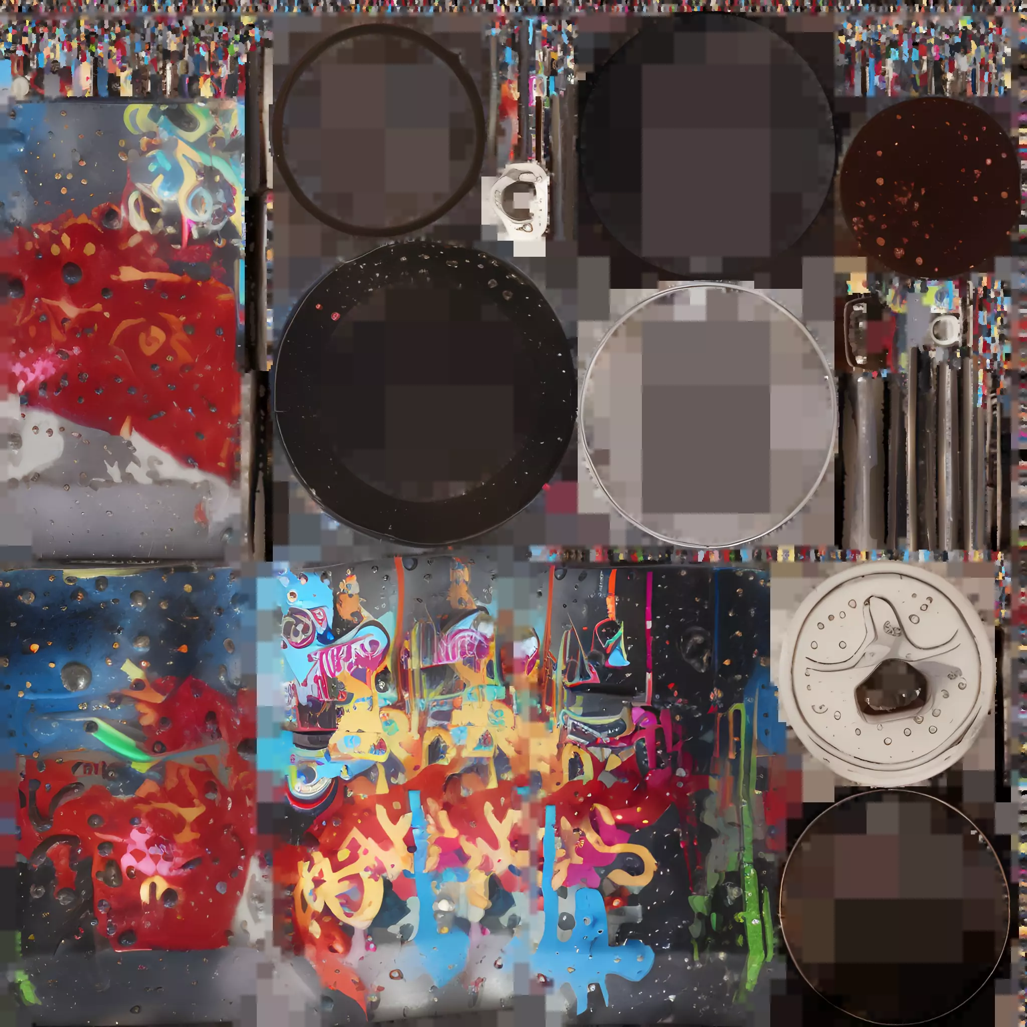 Pop Can 5 Low-poly 3D model_9