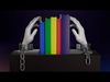 Hand in shackles bookend 3D print model_1