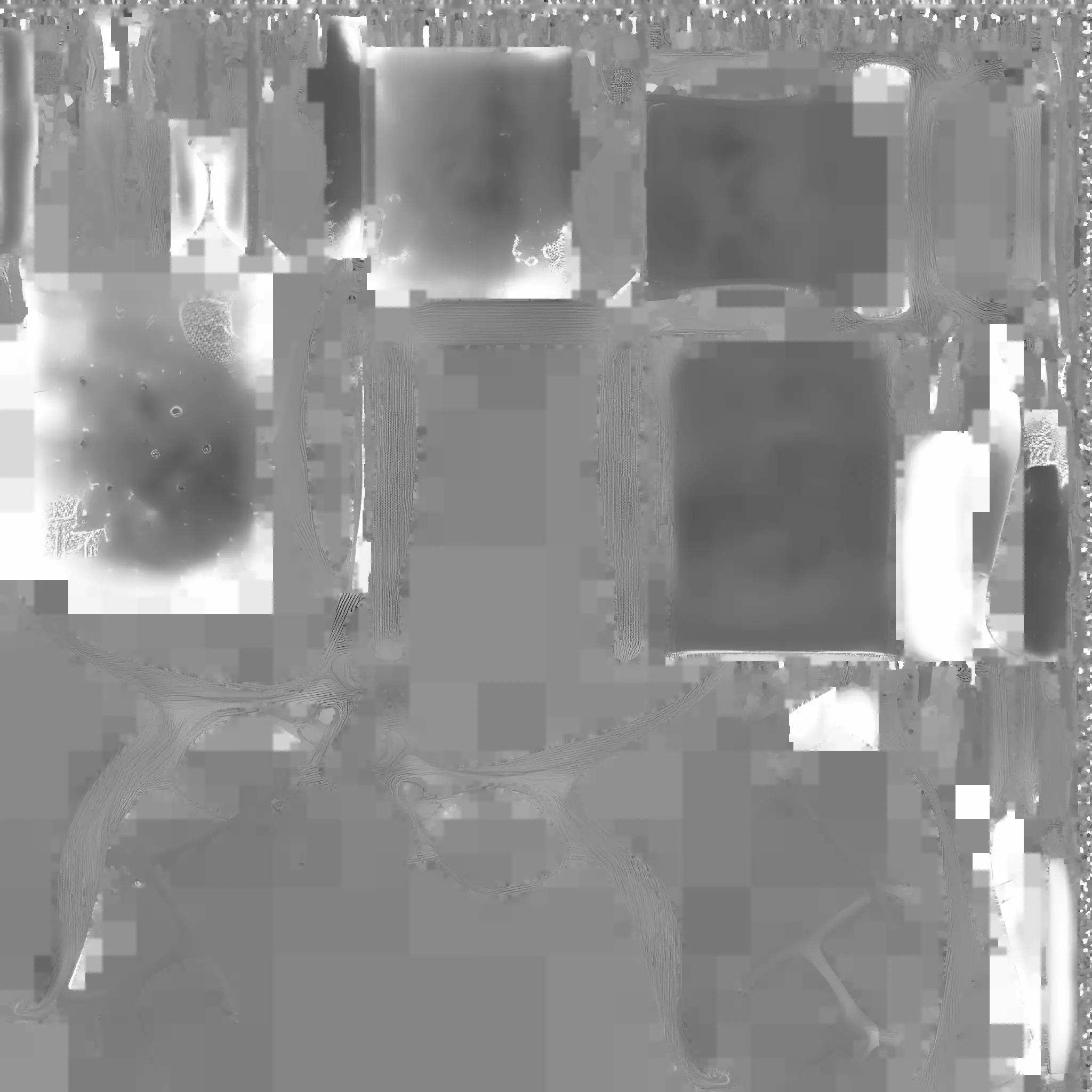 Chair 3 Low-poly 3D model_26