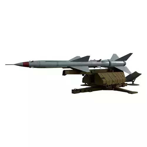 S-75 Dvina-Volhov SA-2 Guideline soviet cold war SAM system