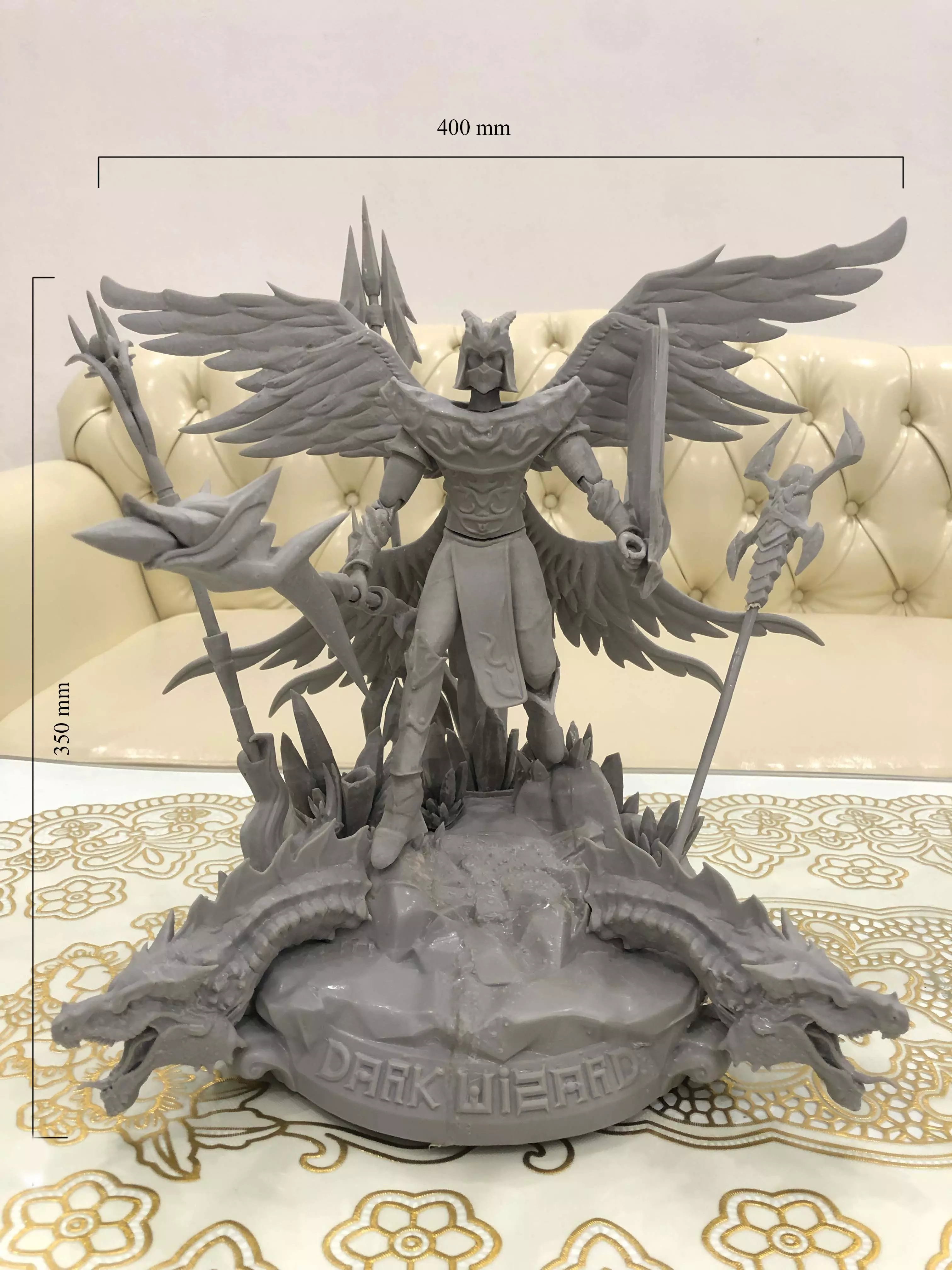 Dark Wizard Mu Online 3D print model_8
