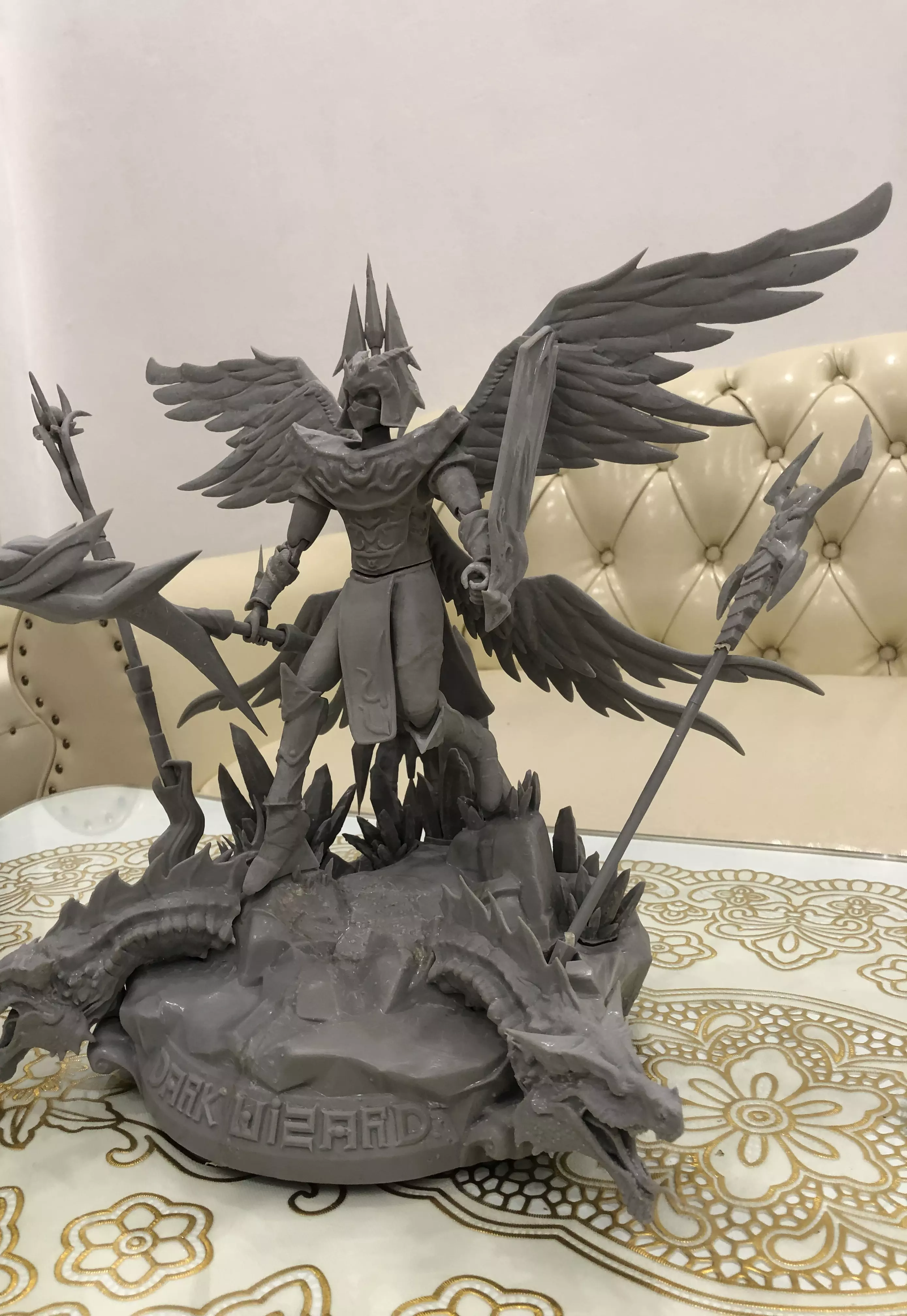 Dark Wizard Mu Online 3D print model_9