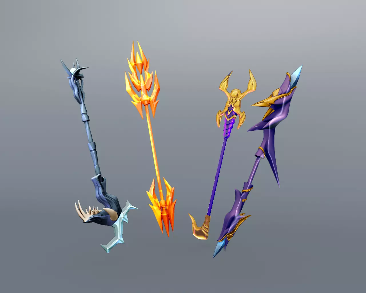 Dark Wizard Mu Online 3D print model_7