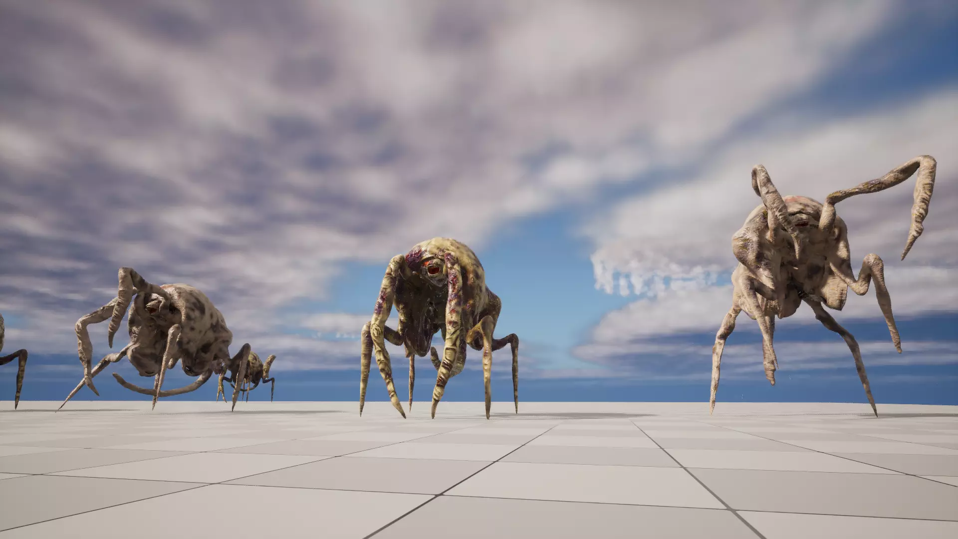 Mutant biomutant Monster 9 Low-poly 3D model_12