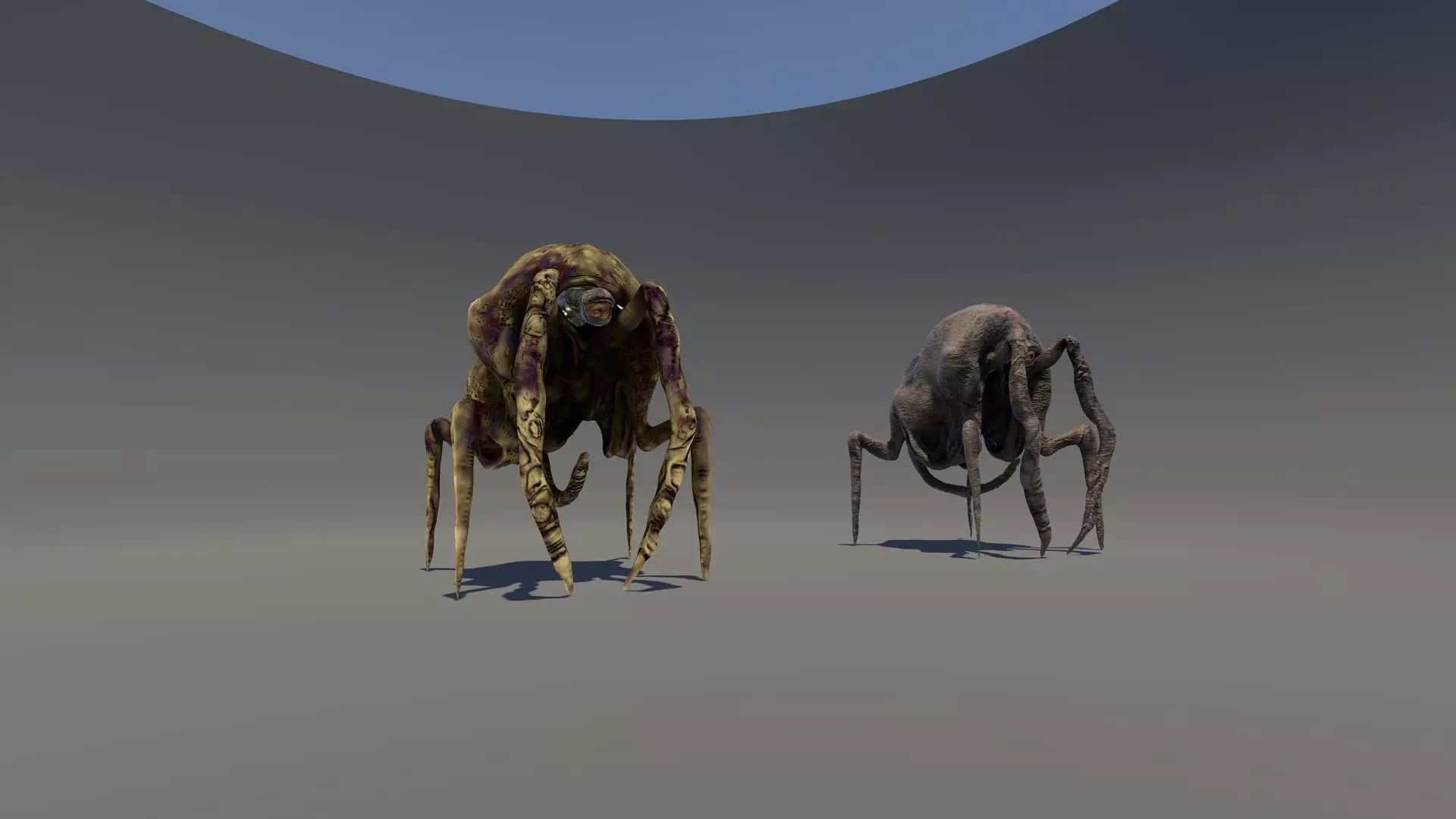 Mutant biomutant Monster 9 Low-poly 3D model_9