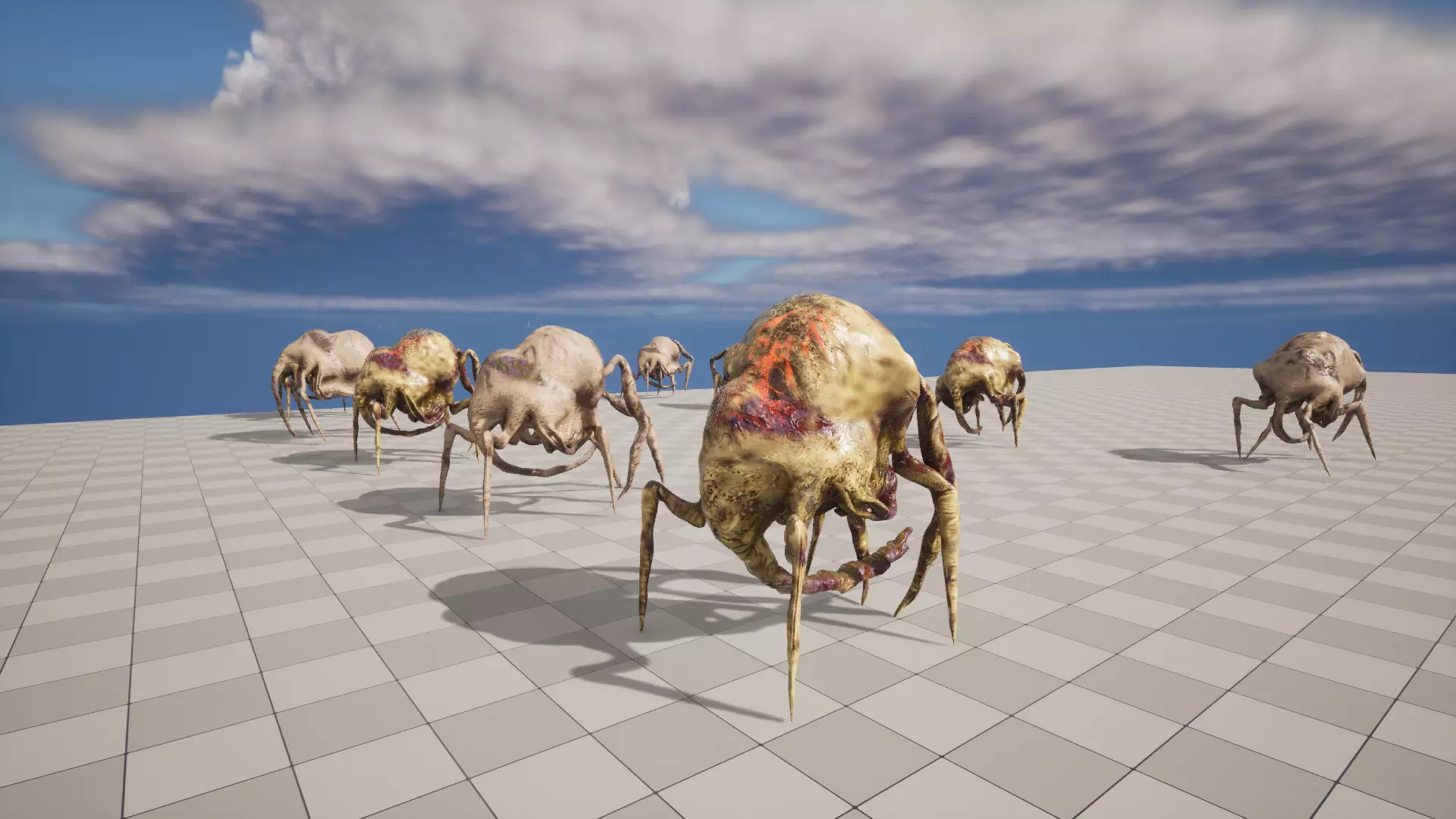 Mutant biomutant Monster 9 Low-poly 3D model_3