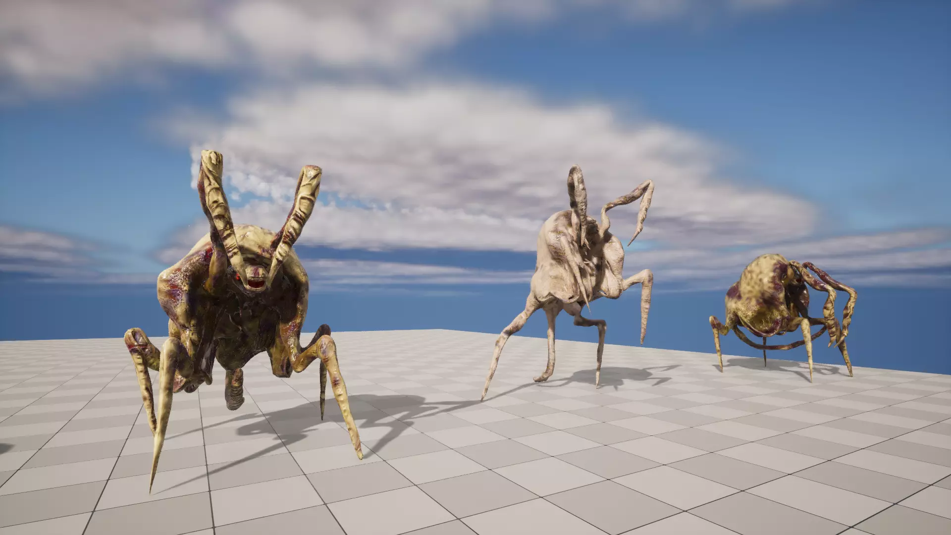 Mutant biomutant Monster 9 Low-poly 3D model_18