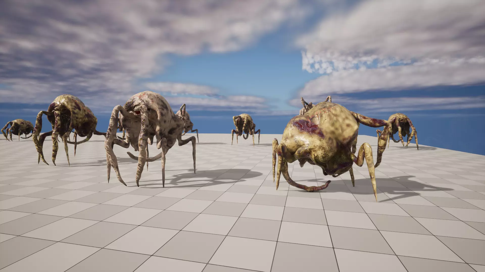 Mutant biomutant Monster 9 Low-poly 3D model_8