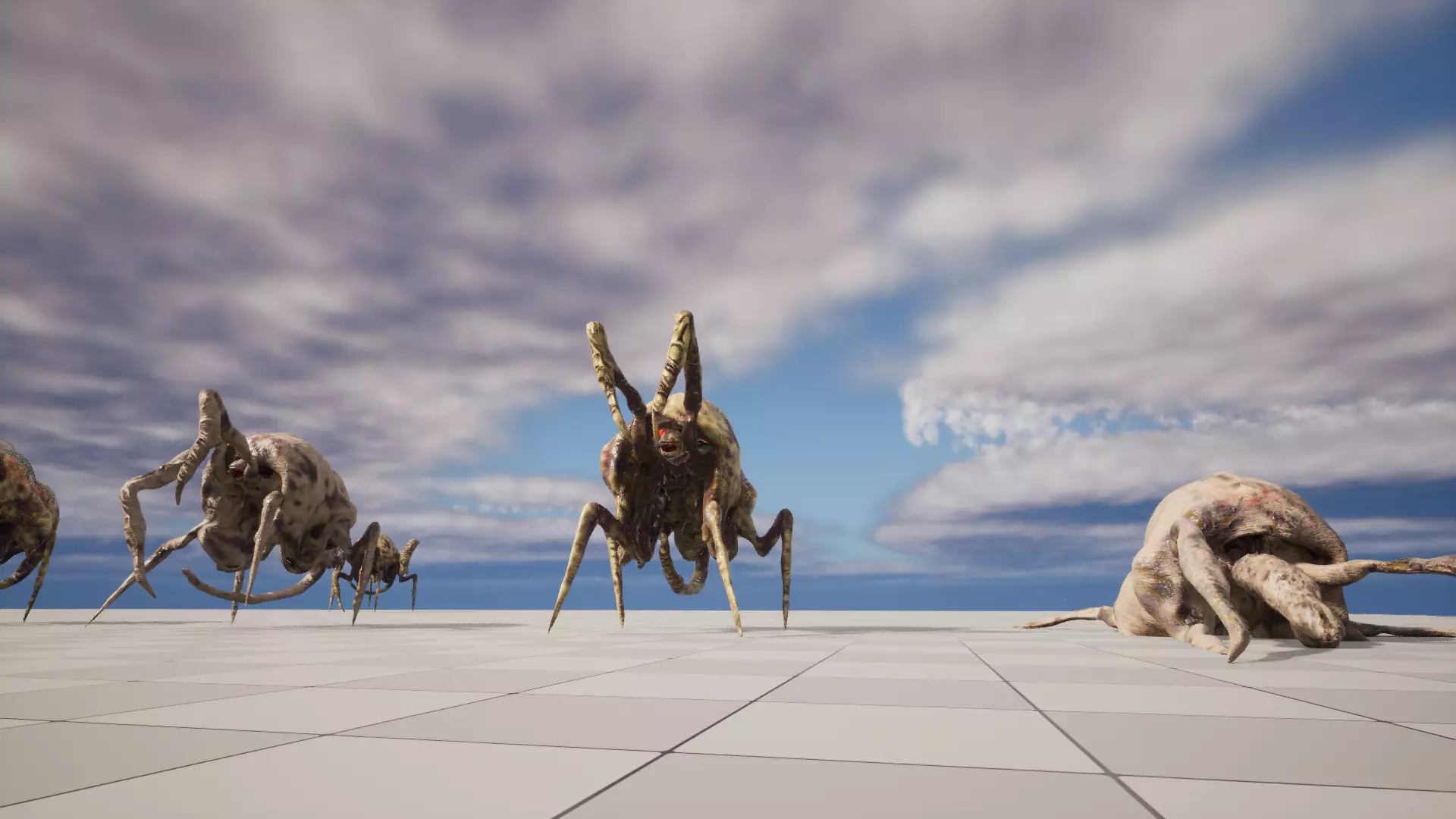 Mutant biomutant Monster 9 Low-poly 3D model_17