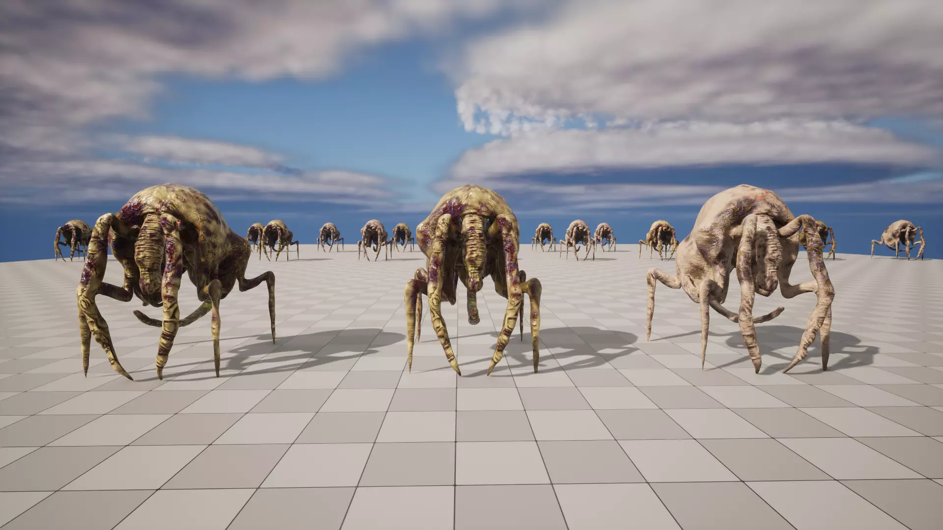 Mutant biomutant Monster 9 Low-poly 3D model_0