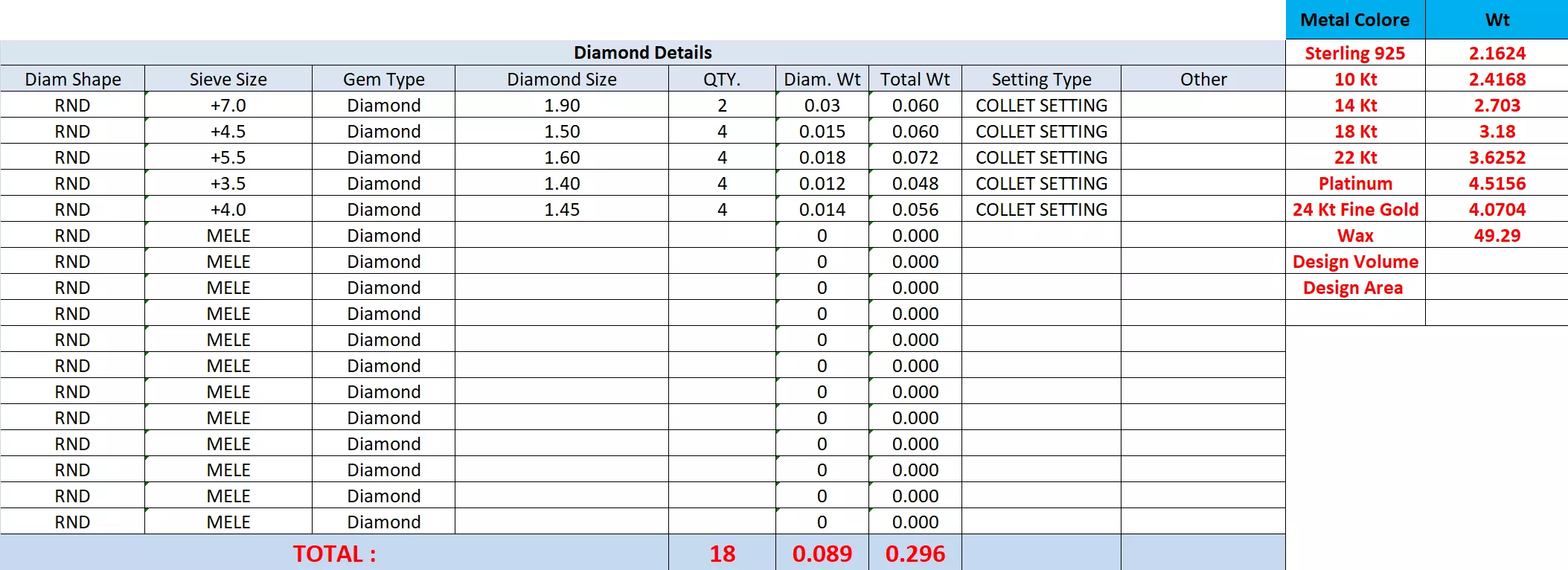 Diamond Hoops Earrings 3dm stl renders animation videos details  3D print model_2