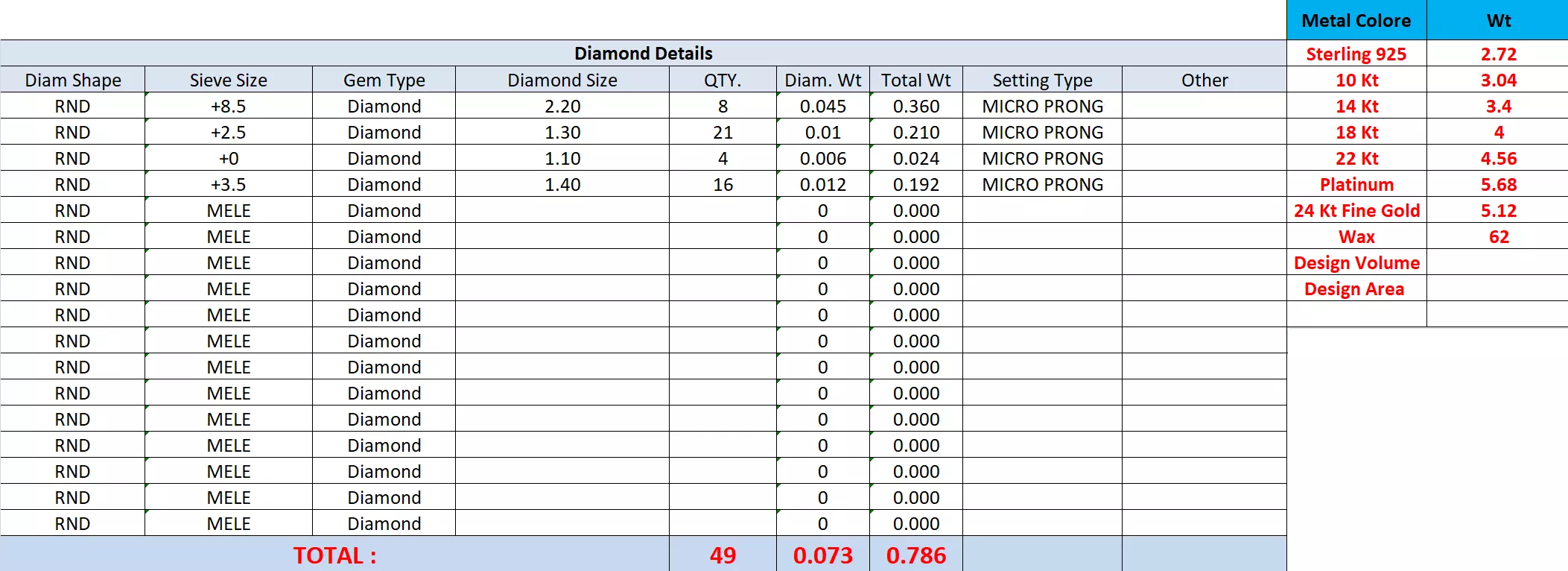 Diamond Studs Earrings 3dm stl renders animation videos details 3D print model_2