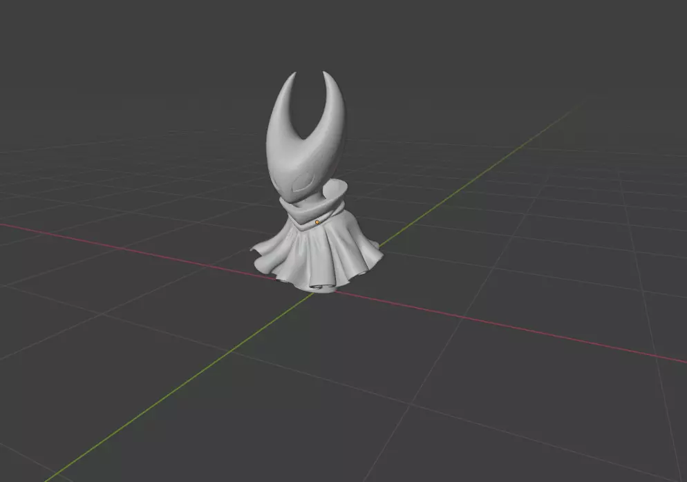 Hornet hollow knight bust 3D print model_1