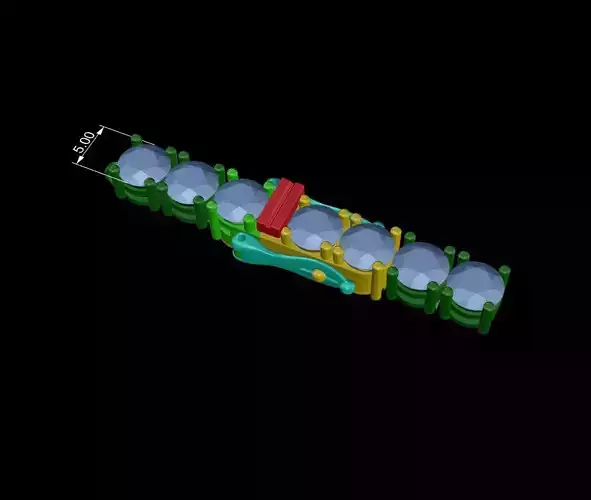 Bracelet clasp lock 03