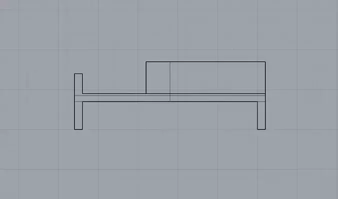 Minimalistic Bench Model