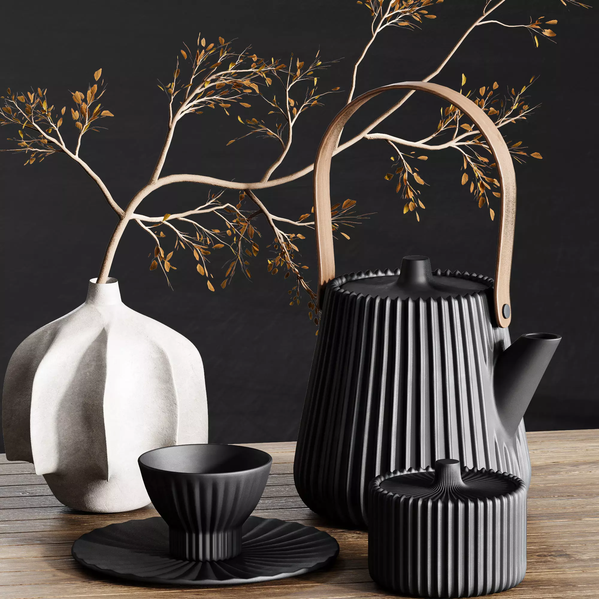 Tableware set24 3D model_3