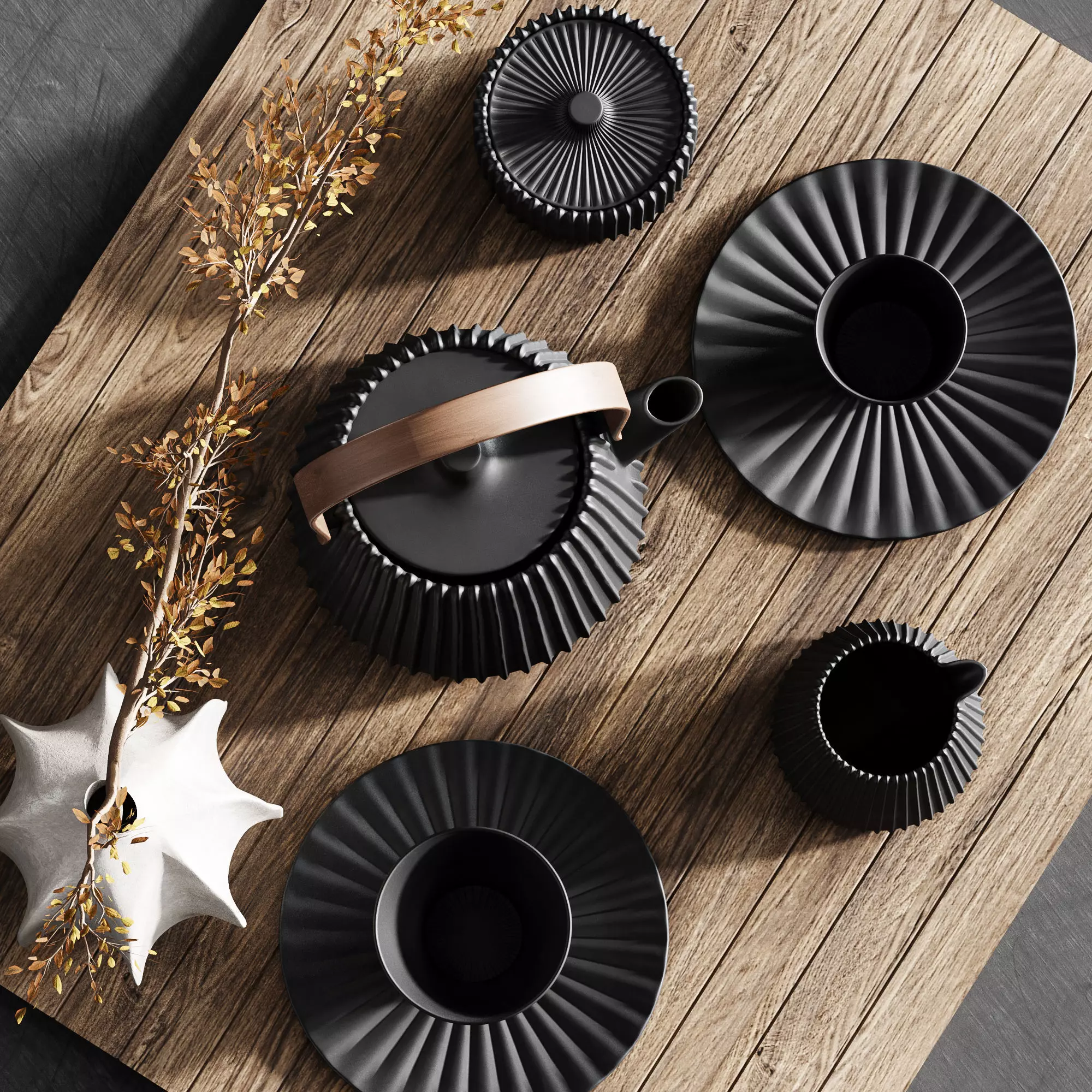 Tableware set24 3D model_2