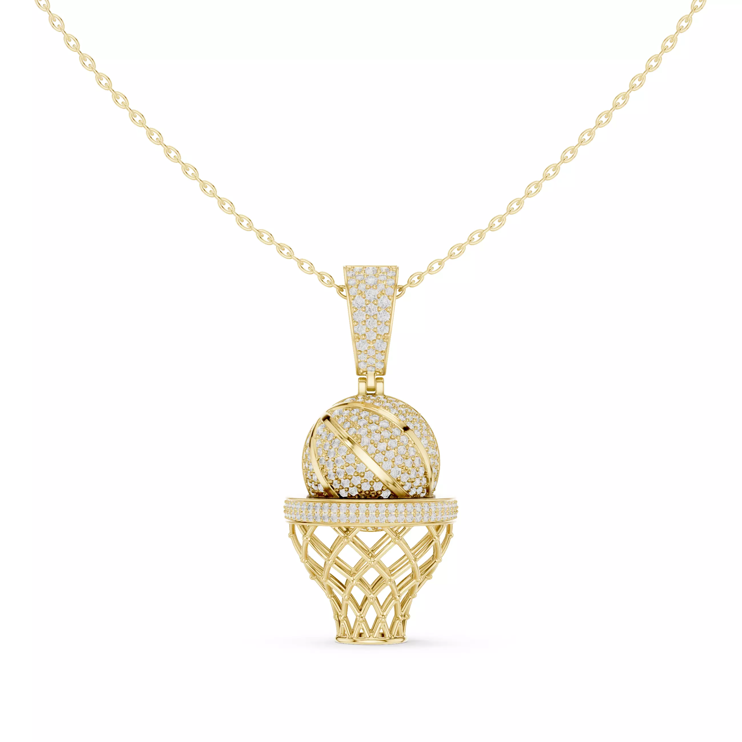 Italian Pendant 3dm stl renders video animation details  3D print model_13